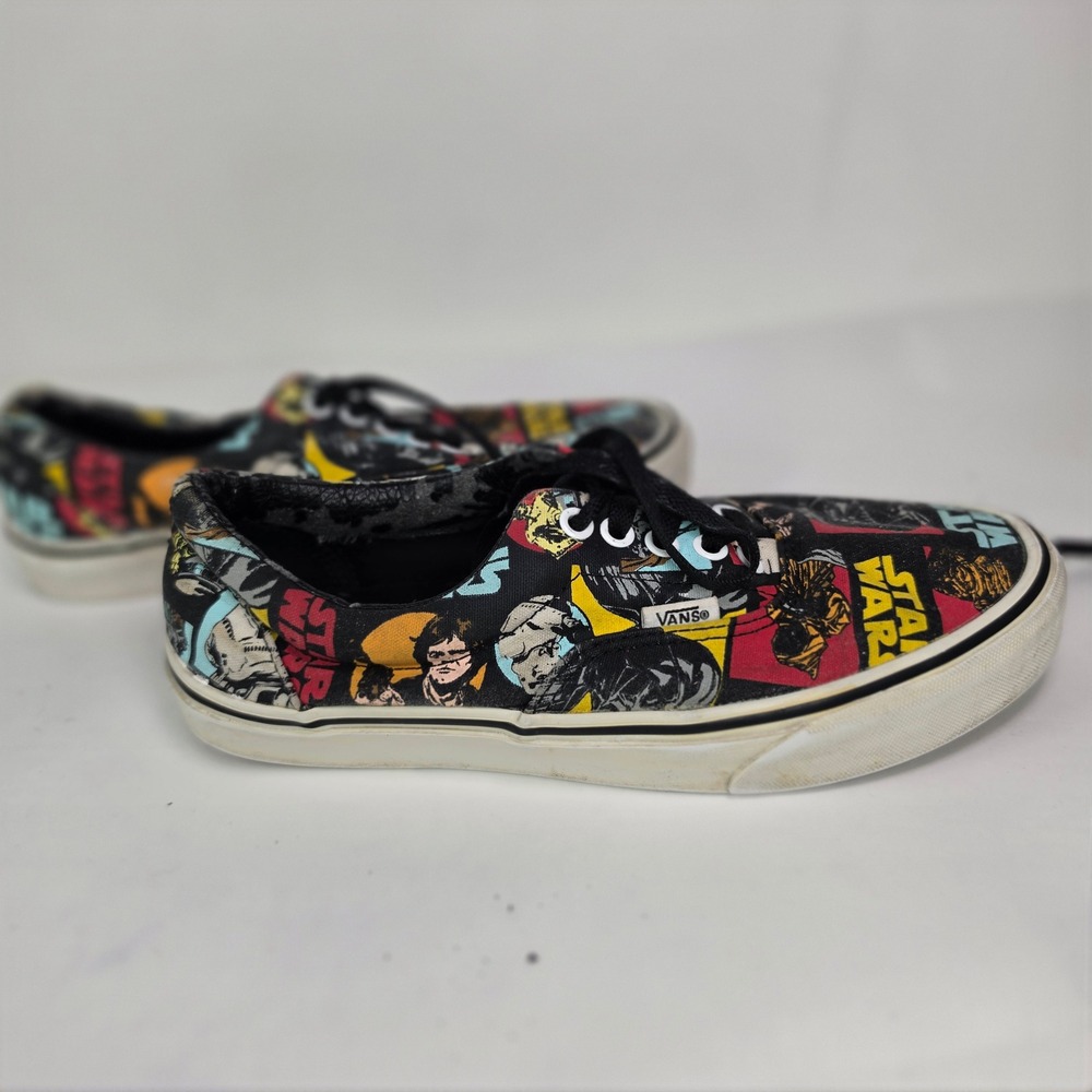 Vans Era Star Wars Classic Repeat Comic Print Shoes Men 7 Women 8.5 Vintage 2014